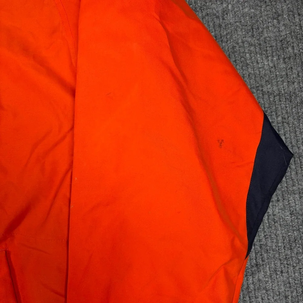 Vesi Sportswear Pullover Men's XL Auburn Tigers Windbreaker Orange Full Zip NCAA